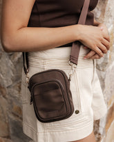 Lyla Chocolate Phone Bag